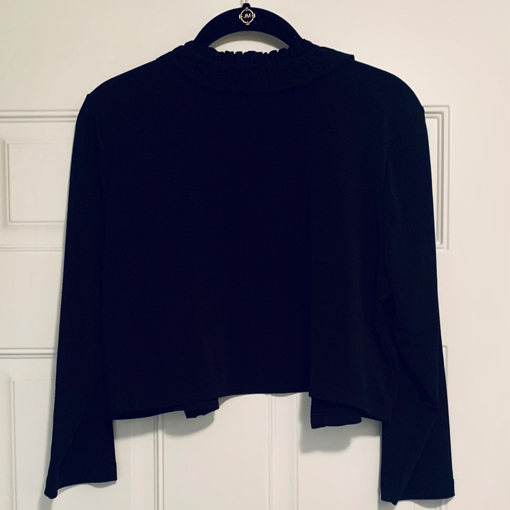Susan Graver Ruffled Bolero